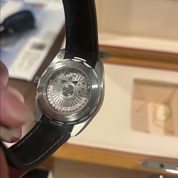 Omega Seamaster Aqua Terra Automatic Black Dial Men's Watch 38mm - Picture 4 of 9